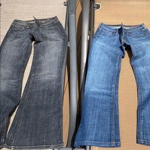 Jeans $100 for two pair of jeans